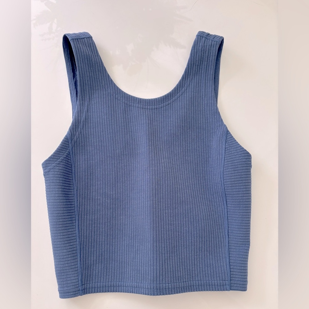 Lululemon Ribbed Softstreme Cropped Tank